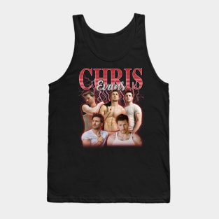 RETRO VINTAGE CHRIS EVANS 90 BOOTLEG STYLE Tank Top